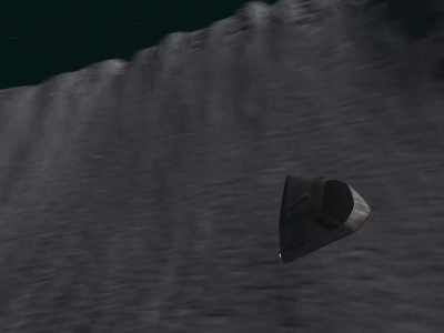 As you fly around this base - Above Majestic