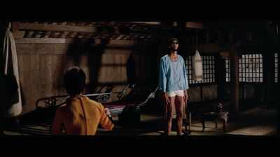 'As for where Lee got the idea
for the suit, - The Final Game of Death