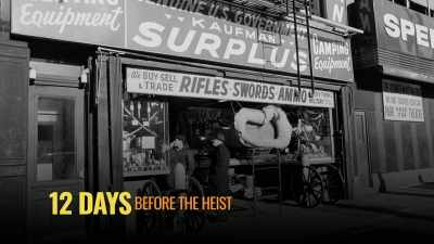 As they get closer
to the date, - History's Greatest Heists with Pierce Brosnan