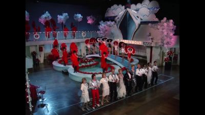 ♪ As we go sailing off
on our dreamboat ♪ - The Love Boat