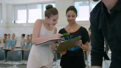 As they go through, - On Pointe