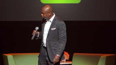 As he was saying this, he would hold
a stapler in his hand, - Dave Chappelle: What's in a Name?