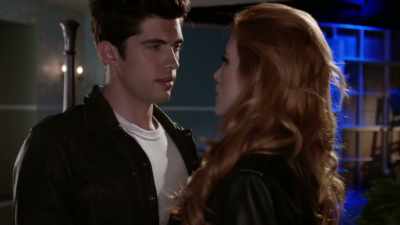 As he, um, kicks the door shut - Famous in Love