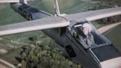 As he's flying, a support cable - The UnBelievable with Dan Aykroyd