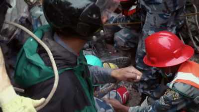 As I entered,
it was complete darkness inside. - Aftershock: Everest and the Nepal Earthquake