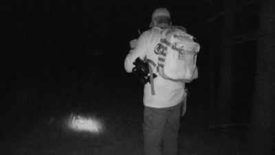  As I head down the trail, - Expedition Bigfoot
