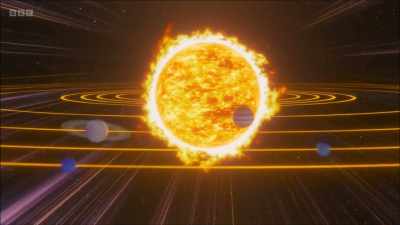 As I journey from our solar system
out to galactic superclusters, - Secrets of Size: Atoms to Supergalaxies