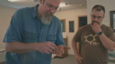 As I looked at it, corn has
that little distinctive dent
in there... - Neat: The Story of Bourbon