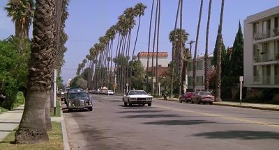As I pulled up to my palatial imitation apartment building - Fletch