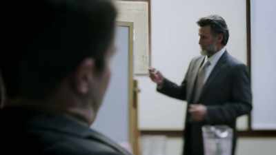 As if to underscore the good
character of Michael Peterson - An American Murder Mystery: The Staircase