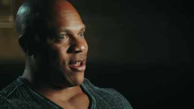 As I'm cinching my belt,
getting ready for another lift, - Breaking Olympia: The Phil Heath Story