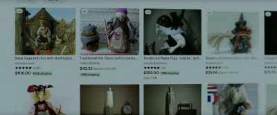 As I'm scrolling through the
search results for Baba Yaga, - The Unbinding