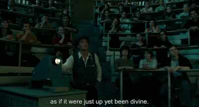 As if it had just been divine. - Never Look Away