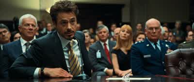 As It's a high tech prosthesisThat is That isThat's actually the most apt description I can make of it - Iron Man 2