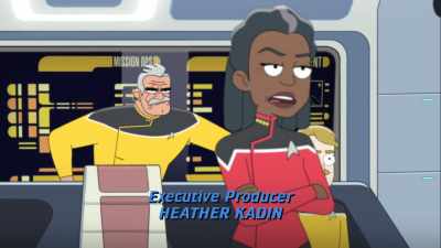 As I've already said, Captain, - Star Trek: Lower Decks