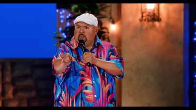 [as Jim] "Um, sir,
did you just call that gun... - Gabriel Iglesias: Legend of Fluffy