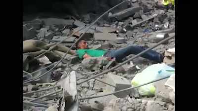 As he lay on his back, - Killing Gaza