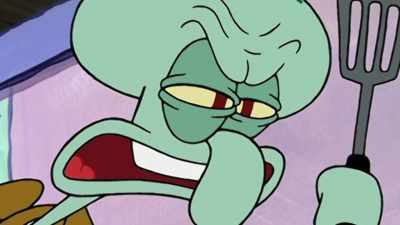 As legend has it,
he was just a regular fry cook - SpongeBob DocuPants