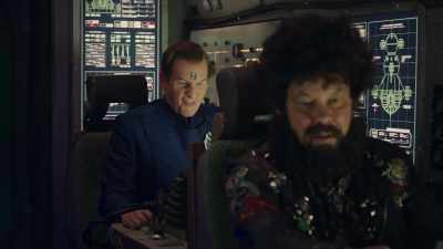 AS LISTER: "If we fire up the burners
on Starbug, - Red Dwarf: The Promised Land