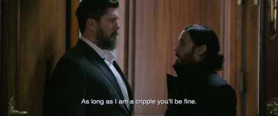 As long as I am a cripple you'll be fine. - Morbius