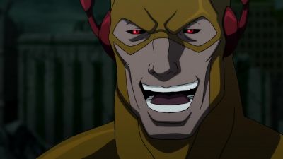 As long as I can siphon off the Speed Force you can't escape this timeline - Justice League: The Flashpoint Paradox
