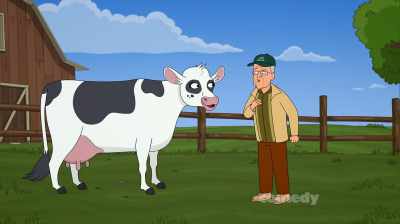 As long as I'm around, no
one's ever going to eat you. - Corner Gas Animated