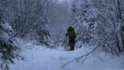 As long as it doesn't get
negative 30, I'm happy. - Life Below Zero: Next Generation