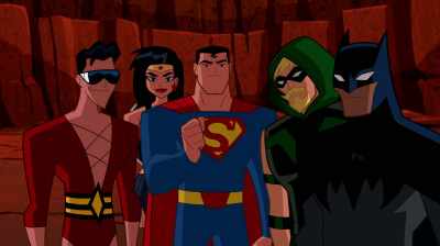As long as it's not
a school night, - Justice League Action