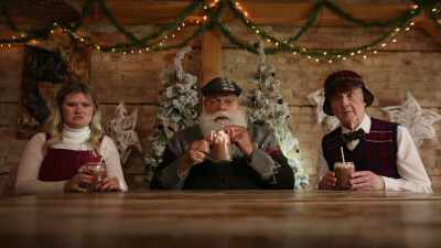 As long as she believes
she's creating - Rescuing Christmas