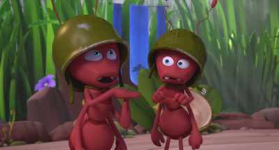 As long as you make a capital T, - Maya the Bee: The Honey Games