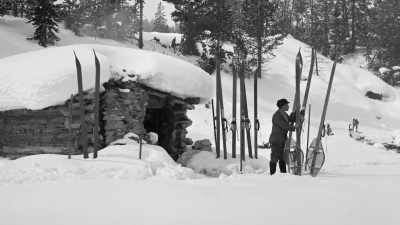 As luck would have it,
a reporter named Emerson Hough, - The American Buffalo