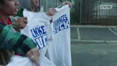 As many shirts as we could
put on the street, - I Was a Teenage Felon