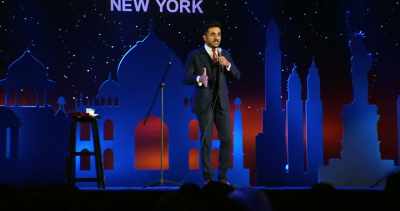 As Marcus is holding his surfboard,
walking down to the beach, - Vir Das: Abroad Understanding