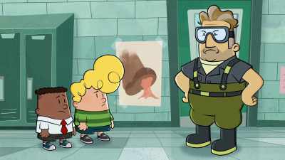 As you may recall,
Mr. Ree is the school janitor. - The Epic Tales of Captain Underpants