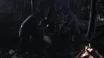 As night falls, oates'
men are encamped - Blood and Fury: America's Civil War
