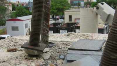 As one stack of columns
started to collapse, - Engineering Catastrophes