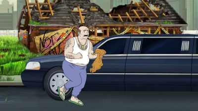 As part of our
zero carbon emission policy - Aqua Teen Forever: Plantasm