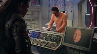 As part of this process, the sh/jo 's
nuclear reactors will be dumped - Red Dwarf: The Promised Land