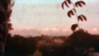 As Pauline
enjoys the warm breeze - The Pacific War in Color