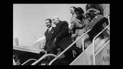 As Persia's prime minister Dr. Mossadegh - Coup 53