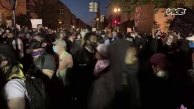 As protests erupt
in Washington, D.C., - While The Rest Of Us Die