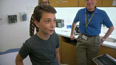 As puberty looms on the horizon, - Louis Theroux: Life on the Edge
