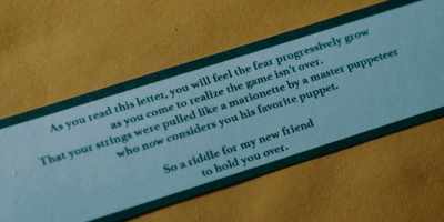 "As you read this letter, - The Blackwell Ghost 7