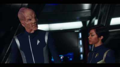 As science officer, - Star Trek: Discovery
