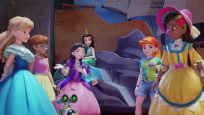 As soon as I finish
helping Ethan with the sets, - LEGO Friends: Girls on a Mission