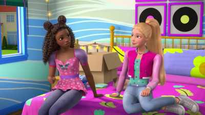 As soon as I unpack, - Barbie: A Touch of Magic