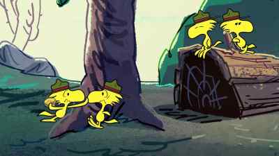 "As soon as word spread
that there was gold to be found - Camp Snoopy