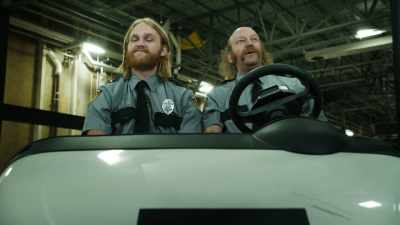 As for staying up all night, - Lodge 49
