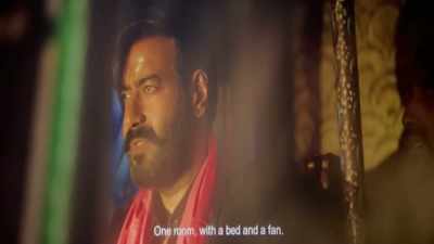 As he strides ahead
with fury in his eyes, - Bholaa