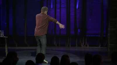 As it swings open, - Theo Von: No Offense